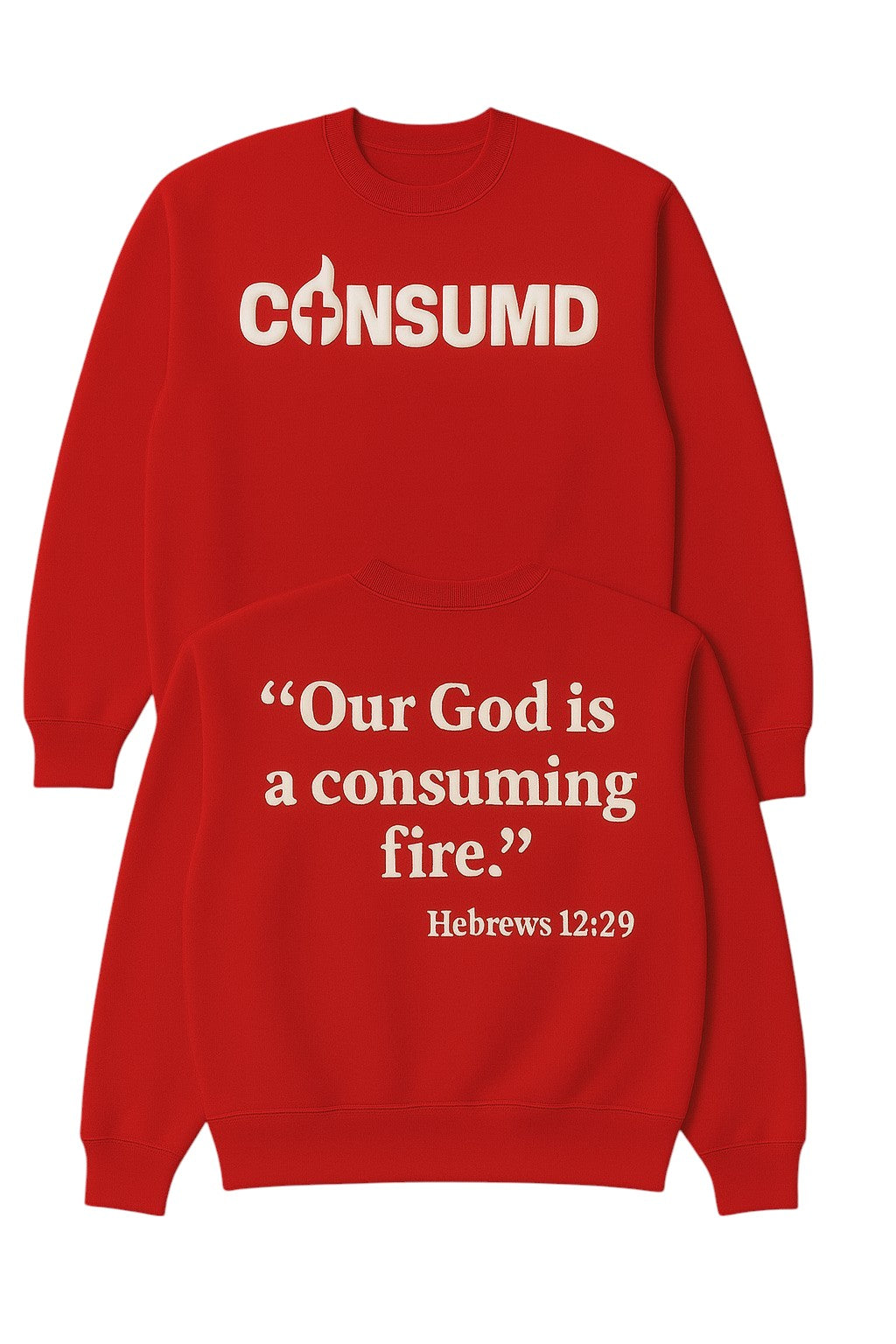 CONSUMD Crimson Fire Sweatshirt