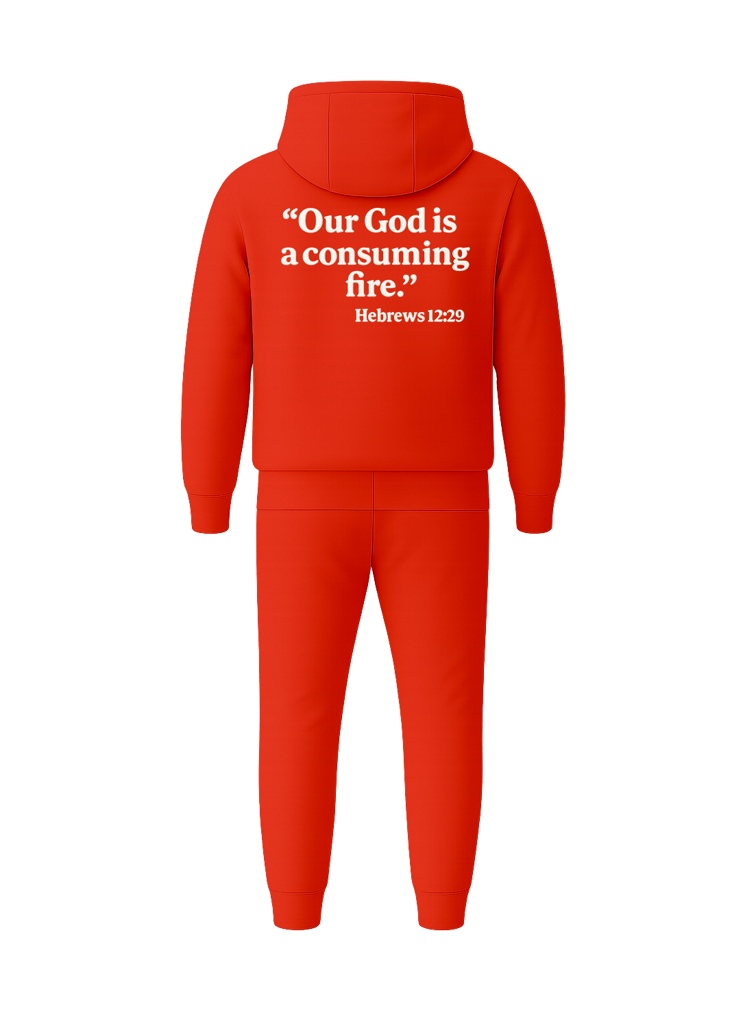 Crimson Fire Cross Tracksuit