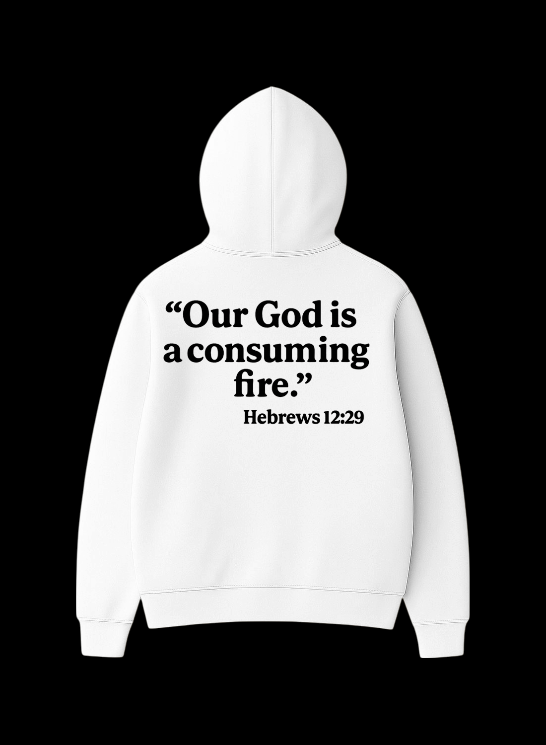 CONSUMD White Flame Hoodie