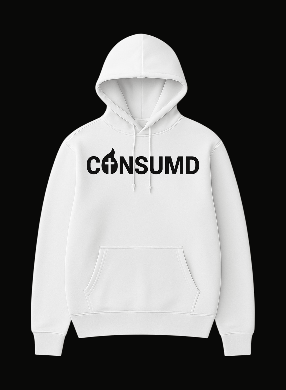 CONSUMD White Flame Hoodie